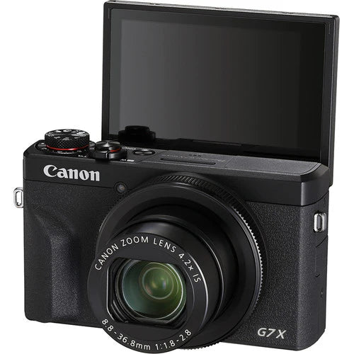Canon G7X Mark III 4K Vlogging Camera – 20.1MP, Wi-Fi, Bluetooth | PowerShot Black Edition
