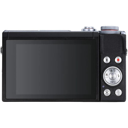 Canon G7X Mark III Silver - 4K Vlogging Camera – 20.1MP, Wi-Fi, Bluetooth